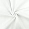 Fresh White Poly-Cotton Blend Woven Shirting Fabric By the Yard